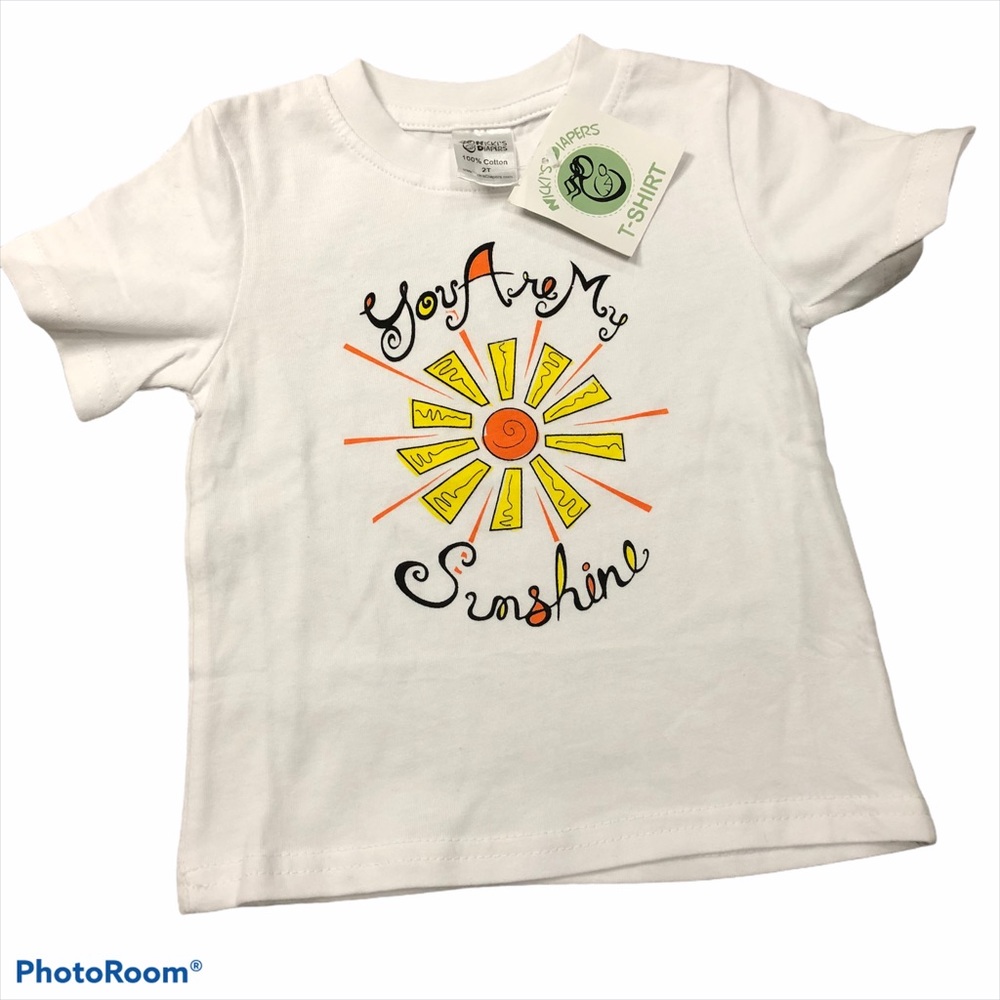 Nicki’s diapers t shirt 2t